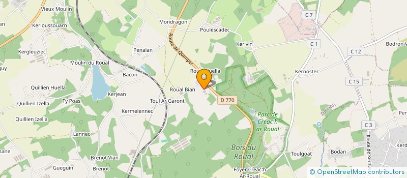 localisation de l'entreprise HANDIRINON  DIRINON