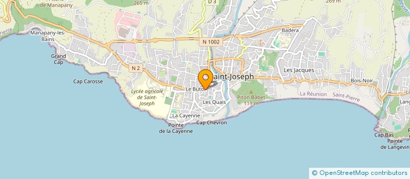 localisation de l'entreprise HANDISOLEIL à SAINT-JOSEPH
