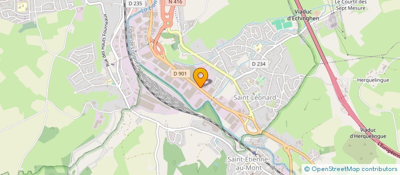 localisation de l'entreprise HANDISOLUCE  SAINT-LEONARD