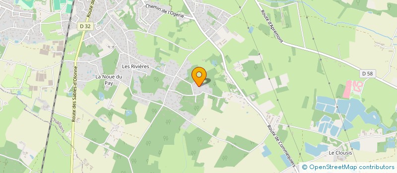 localisation de l'entreprise HANDISPORT CLUB DU PAYS DE CHALLANS à CHALLANS