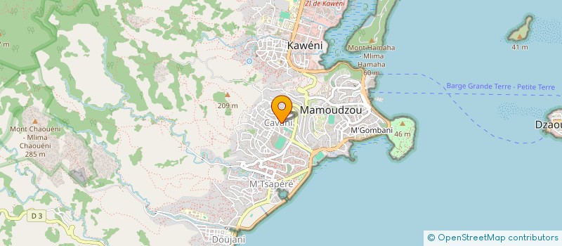 localisation de l'entreprise HANDISPORT ET CULTURE DE MAYOTTE à MAMOUDZOU