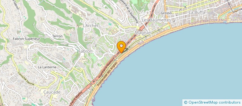 localisation de l'entreprise HANDISTOPPABLE à NICE