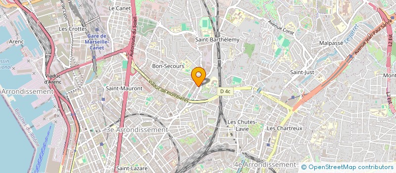 localisation de l'entreprise HANDITOIT PROVENCE à MARSEILLE