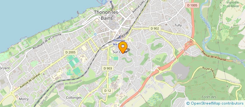 localisation de l'entreprise HANDIVENTURE LEMAN à THONON-LES-BAINS