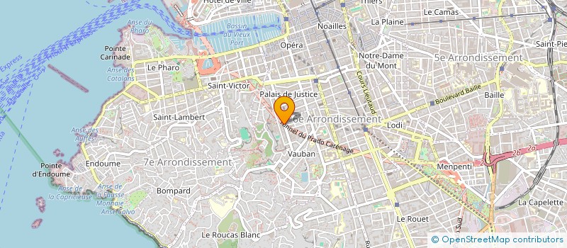 localisation de l'entreprise HANDIVERSITE à MARSEILLE