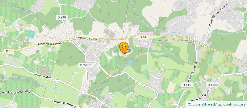 localisation de l'entreprise HANDIVILLAGE 33 à CAMBLANES-ET-MEYNAC