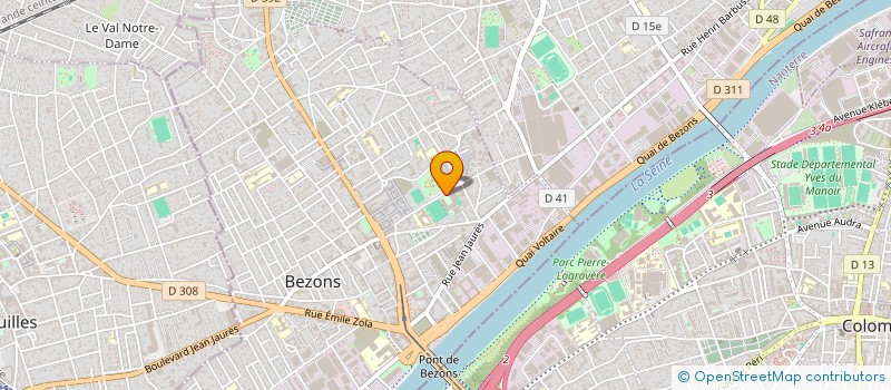 localisation de l'entreprise HANDIVOIE SUR LE CHEMIN ENSEMBLE à BEZONS