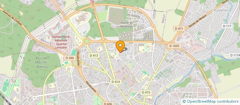 localisation de l'entreprise HANDIVOL  MELUN