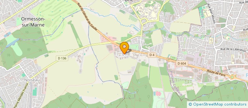 localisation de l'entreprise HANDOURA  LA QUEUE-EN-BRIE