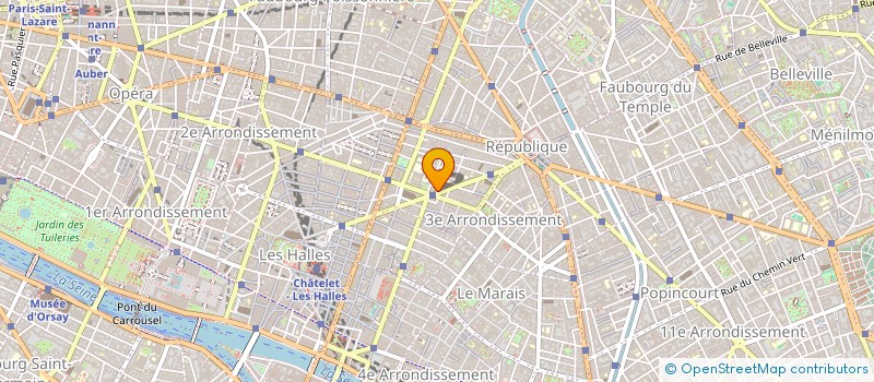 localisation de l'entreprise HANDS  PARIS