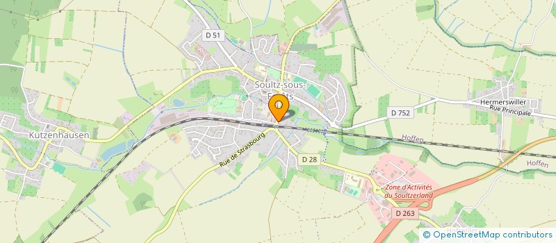 localisation de l'entreprise HANDSCHULER  SURBOURG