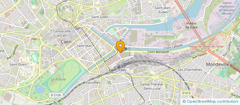 localisation de l'entreprise HANDUO TANDEM CAEN à CAEN
