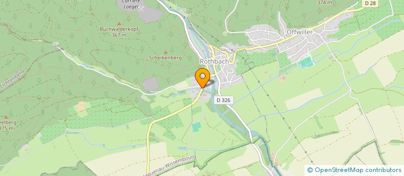 localisation de l'entreprise HANDWERK PHILIPPE SARL à ROTHBACH