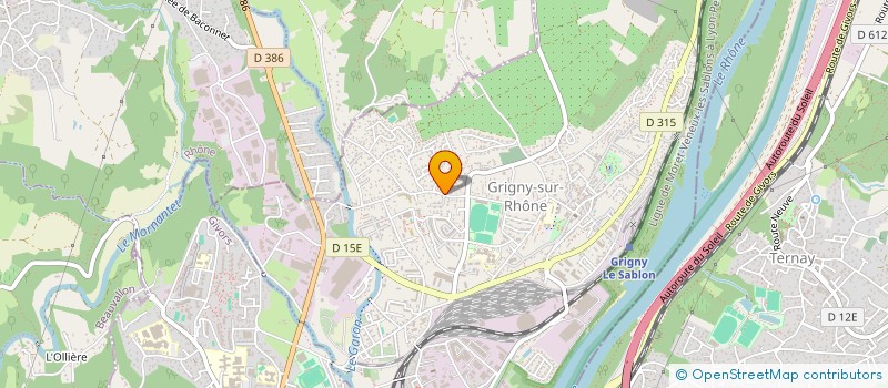 localisation de l'entreprise HANDX  GRIGNY