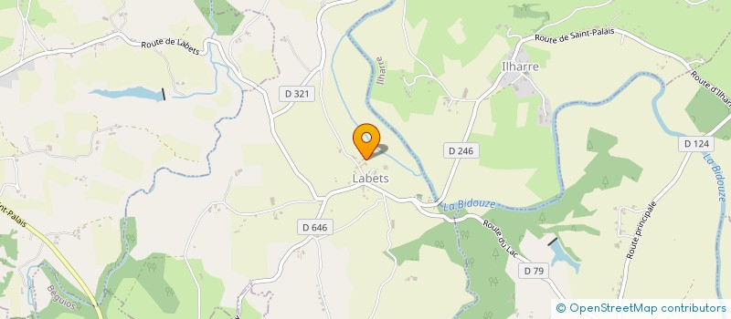 localisation de l'entreprise HANDY à LABETS-BISCAY