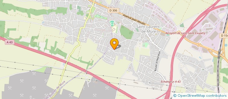 localisation de l'entreprise HANDY ET MOI à SAINT-LAURENT-DE-MURE