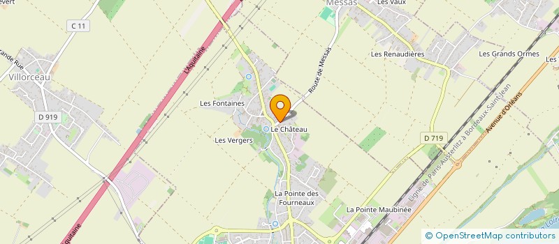 localisation de l'entreprise HANDY HAND COLOR à BEAUGENCY