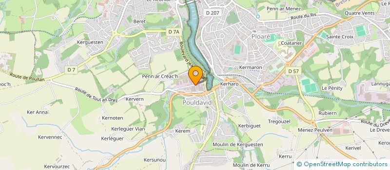 localisation de l'entreprise HANDY PAL'S STORE à DOUARNENEZ