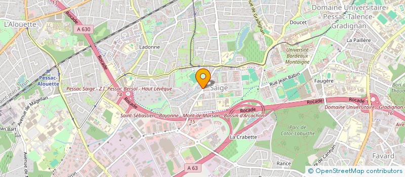 localisation de l'entreprise HANDY SERVICES à PESSAC