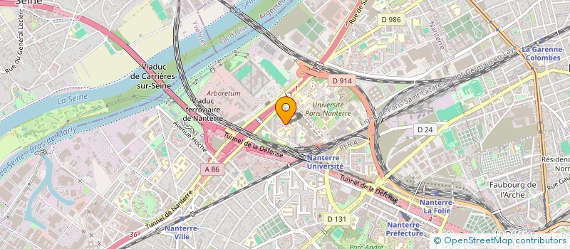 localisation de l'entreprise HANDYCATCH  NANTERRE