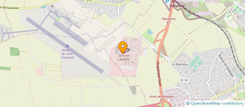 localisation de l'entreprise HANDYJOB  BRETTEVILLE-SUR-ODON