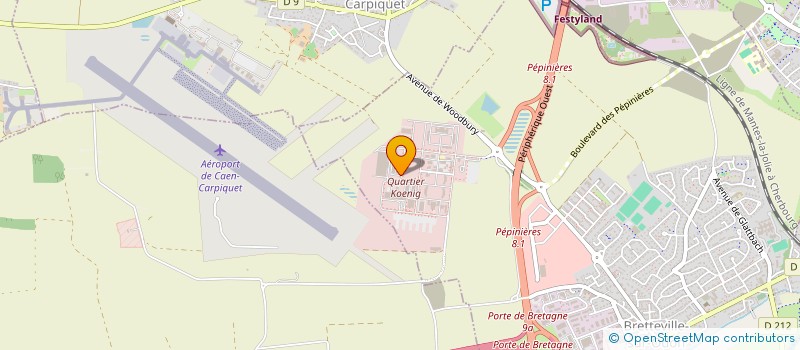 localisation de l'entreprise HANDYJOB FACTORY  BRETTEVILLE-SUR-ODON