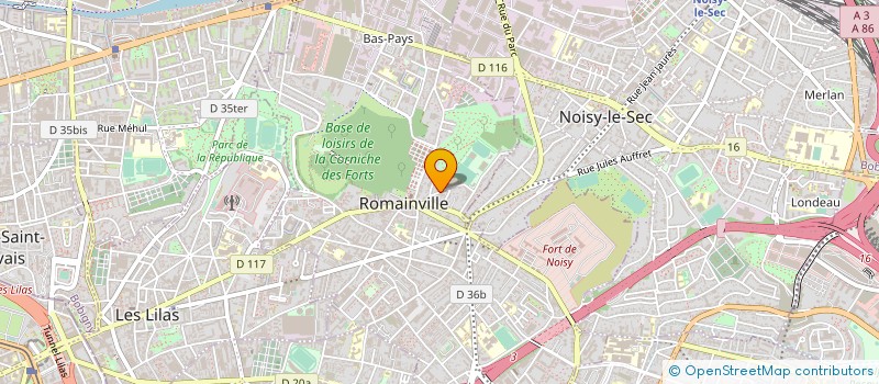 localisation de l'entreprise HANEGO à ROMAINVILLE
