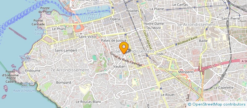 localisation de l'entreprise HANENE LISSAGE à MARSEILLE