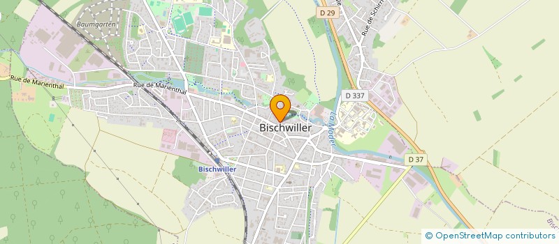 localisation de l'entreprise HANER FERRONNERIE à BISCHWILLER