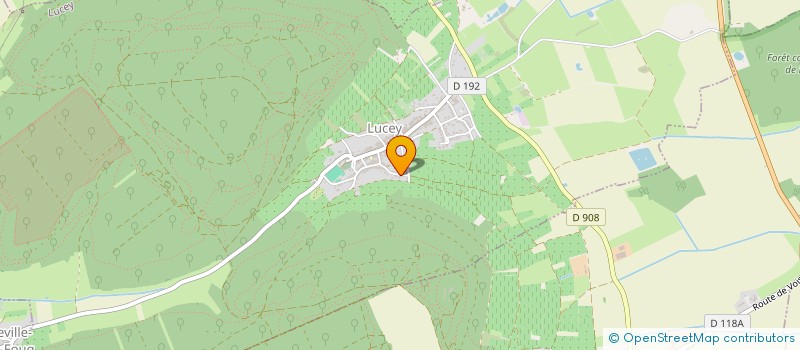 localisation de l'entreprise HANESSE PRO  LUCEY