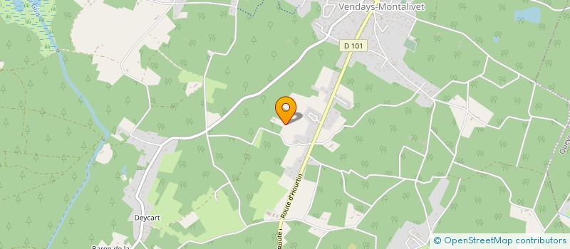 localisation de l'entreprise HANG LOOSE à VENDAYS-MONTALIVET