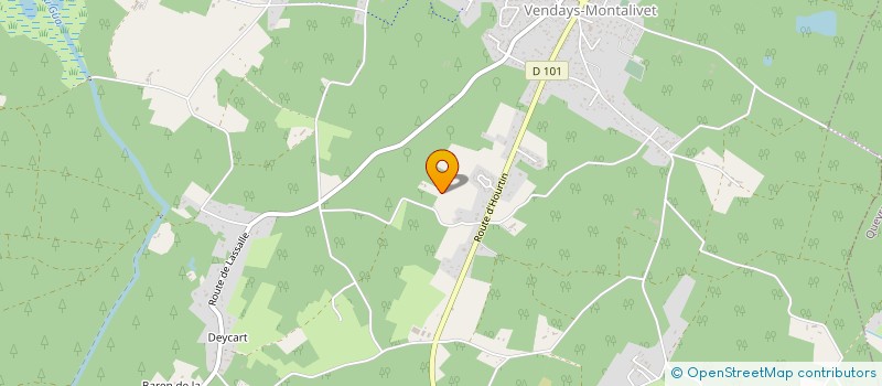 localisation de l'entreprise HANG LOOSE  VENDAYS-MONTALIVET