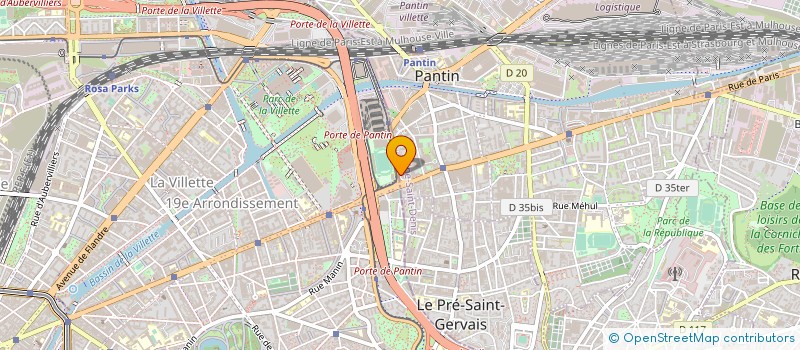 localisation de l'entreprise HANG LUNG SCI  PANTIN
