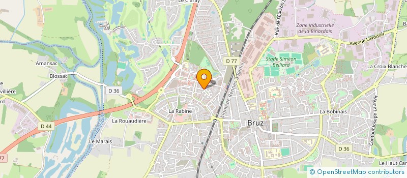 localisation de l'entreprise HANG-MOEUR  BRUZ