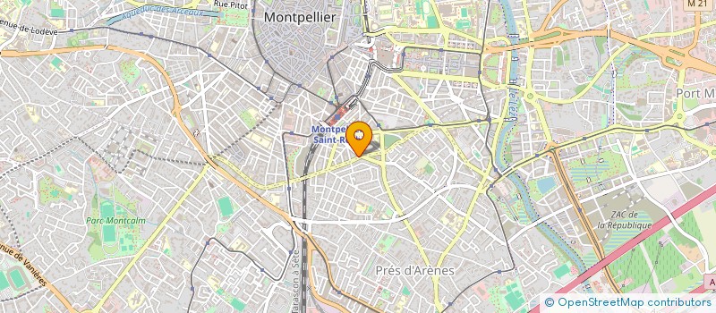 localisation de l'entreprise HANG UP à MONTPELLIER