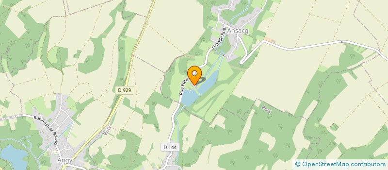 localisation de l'entreprise HANGAR 1  ANSACQ