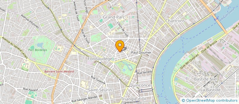 localisation de l'entreprise HANGAR 18  BORDEAUX