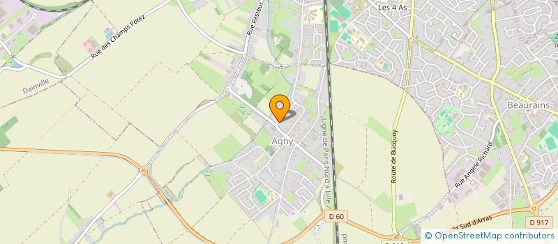 localisation de l'entreprise HANGAR  AGNY