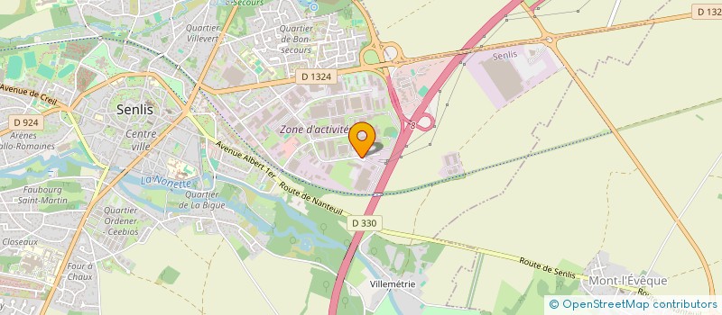 localisation de l'entreprise HANGCHA EUROPE RENTAL & SALES  SENLIS