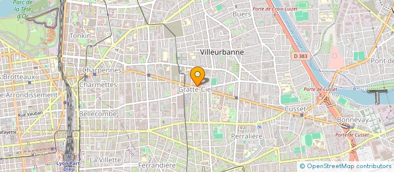 localisation de l'entreprise HANGOYSTER  VILLEURBANNE