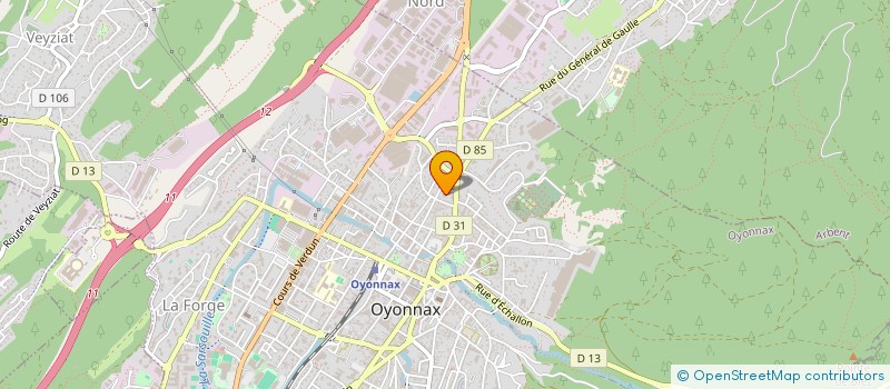 localisation de l'entreprise HANI EL SHIBIBI à OYONNAX