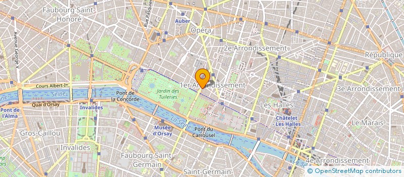localisation de l'entreprise HANIA ET CIE à PARIS