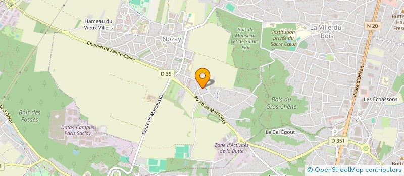 localisation de l'entreprise HANICHE  NOZAY