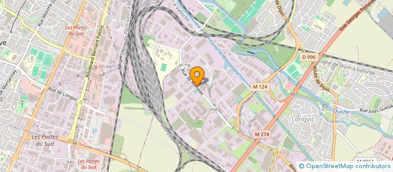 localisation de l'entreprise HANIEL à LONGVIC