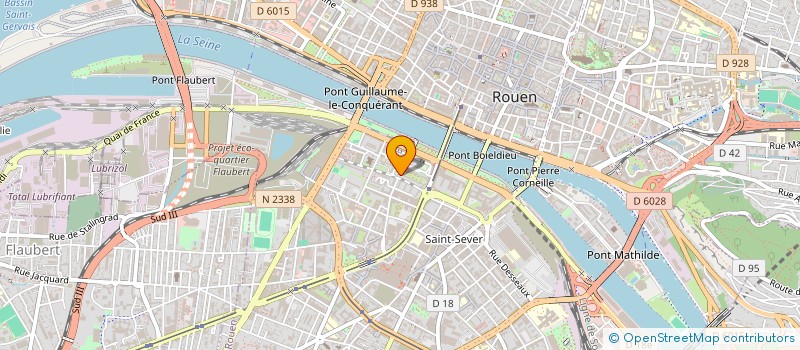 localisation de l'entreprise HANILS à ROUEN