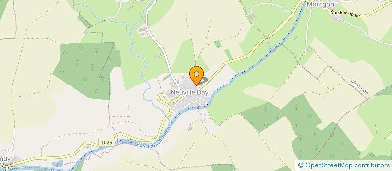 localisation de l'entreprise HANIN PJ  BELLEVILLE-ET-CHATILLON-SUR-BAR