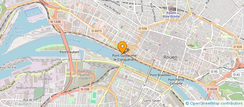 localisation de l'entreprise HANINA à ROUEN