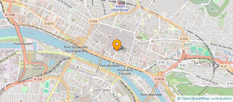 localisation de l'entreprise HANMART à ROUEN