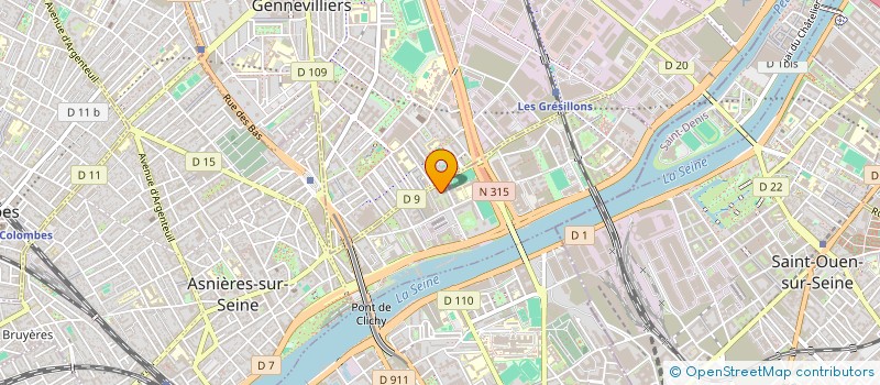 localisation de l'entreprise HANNA à ASNIERES-SUR-SEINE