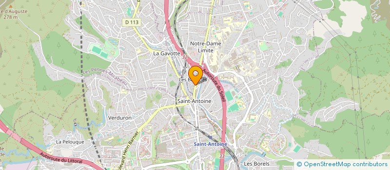 localisation de l'entreprise HANNA à MARSEILLE